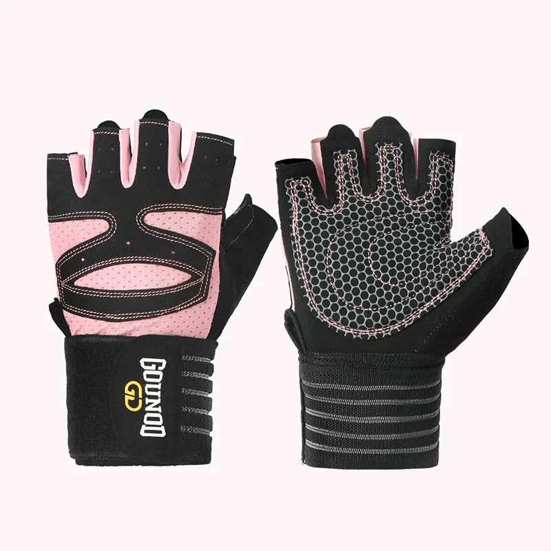GOUNOD Weightlifting Gloves Breathable Anti Slip Wrist Support