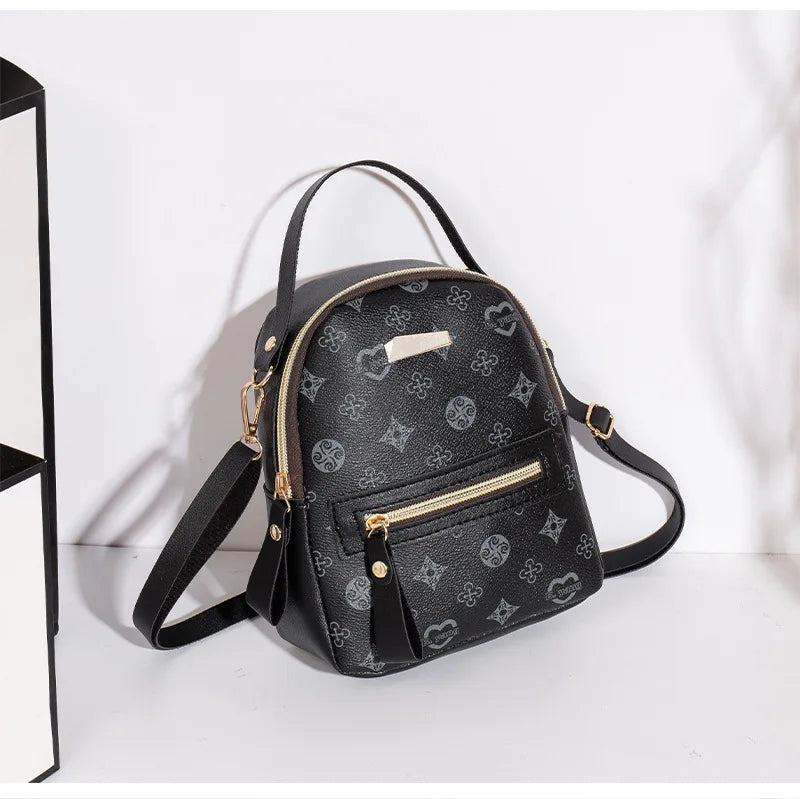 Flower Backpack For Women Fashion School Bag For Ladies And Students