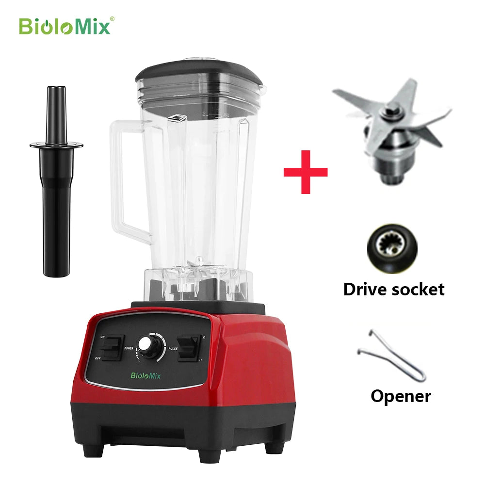 Biolomix Heavy Duty Blender Mixer Juicer 3HP 2200W