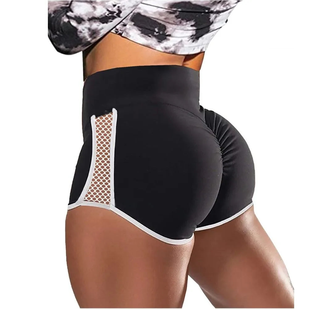 High Waist Quick Dry Yoga Shorts for Women
