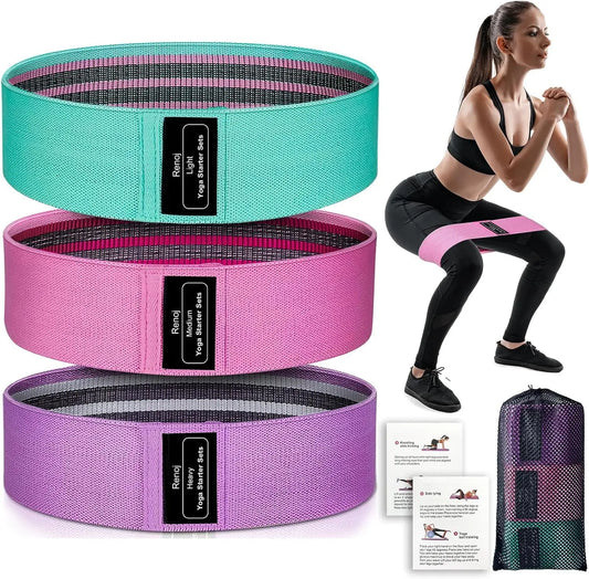 Resistance Bands Exercise Set For Pilates And Home Gym
