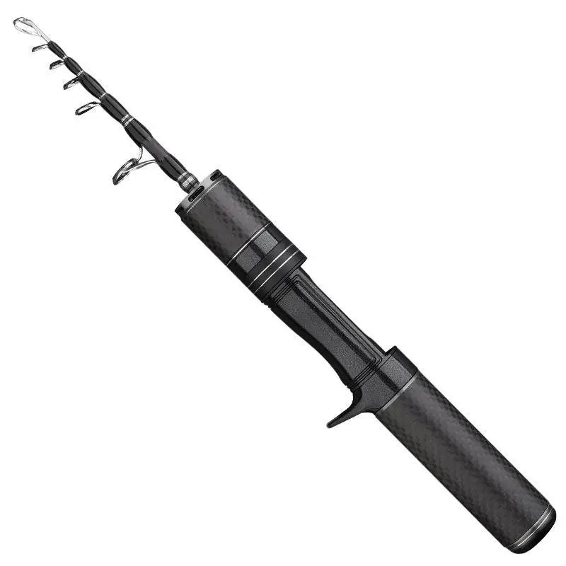 Mini Telescopic Fishing Rod Portable Micro Rod Accessory Kit