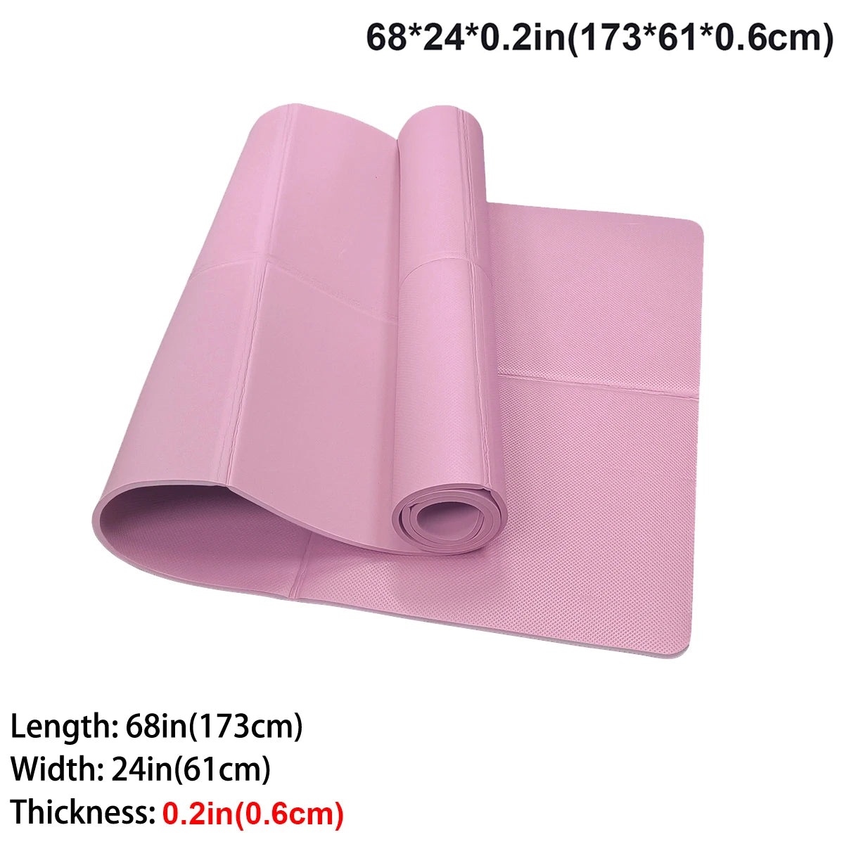 Eco Friendly Foldable Yoga Mat EVA Travel Exercise Mat