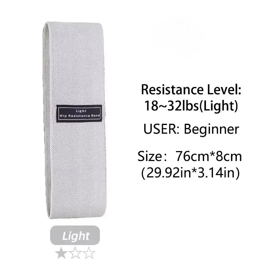Fabric Resistance Booty Bands For Glutes And Thighs