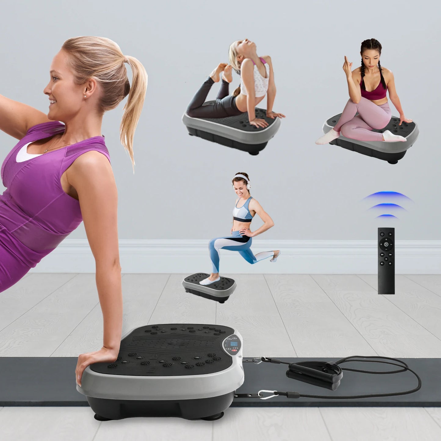 Vibration Plate Exercise Machine Fat Slinger For Whole Body Workout