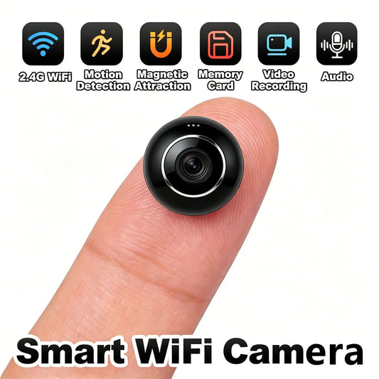 Wireless Surveillance Camera With Motion Detection Night Vision Cloud Storage