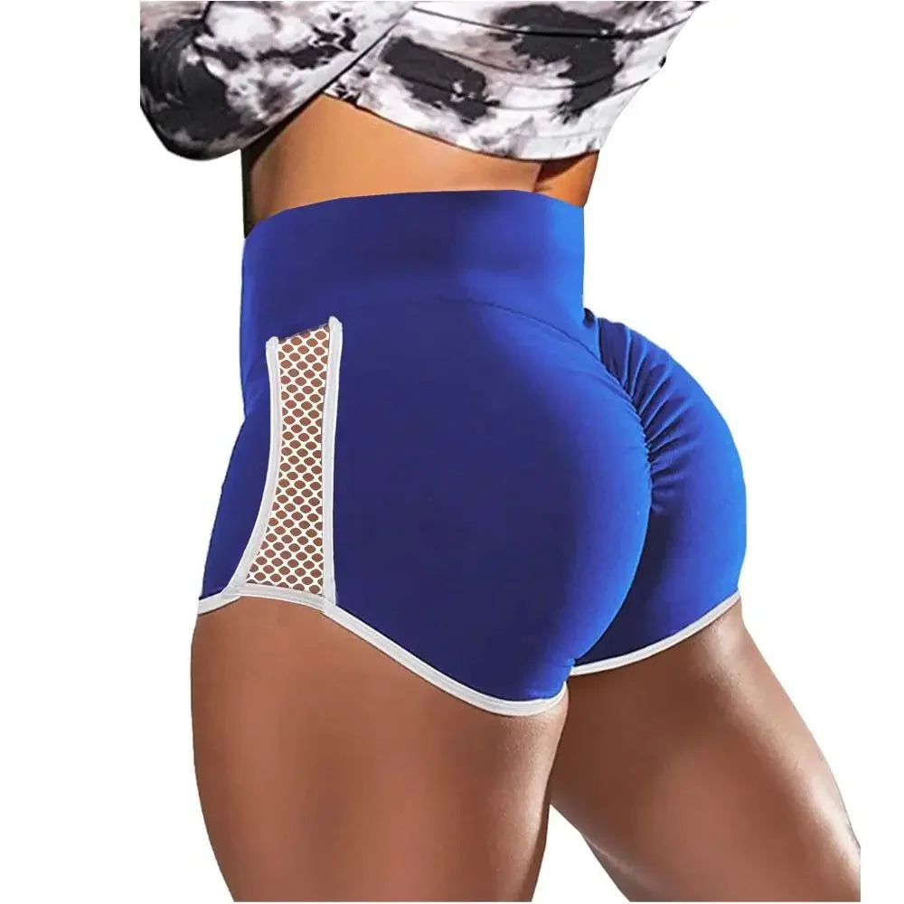 High Waist Quick Dry Yoga Shorts for Women
