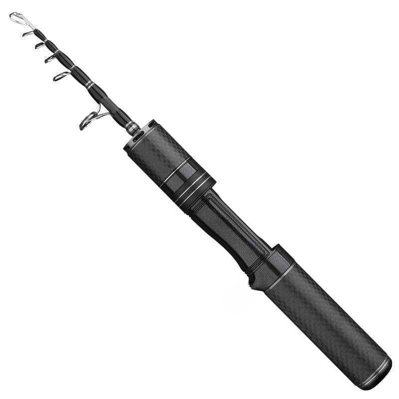 Mini Telescopic Fishing Rod Portable Micro Rod Accessory Kit