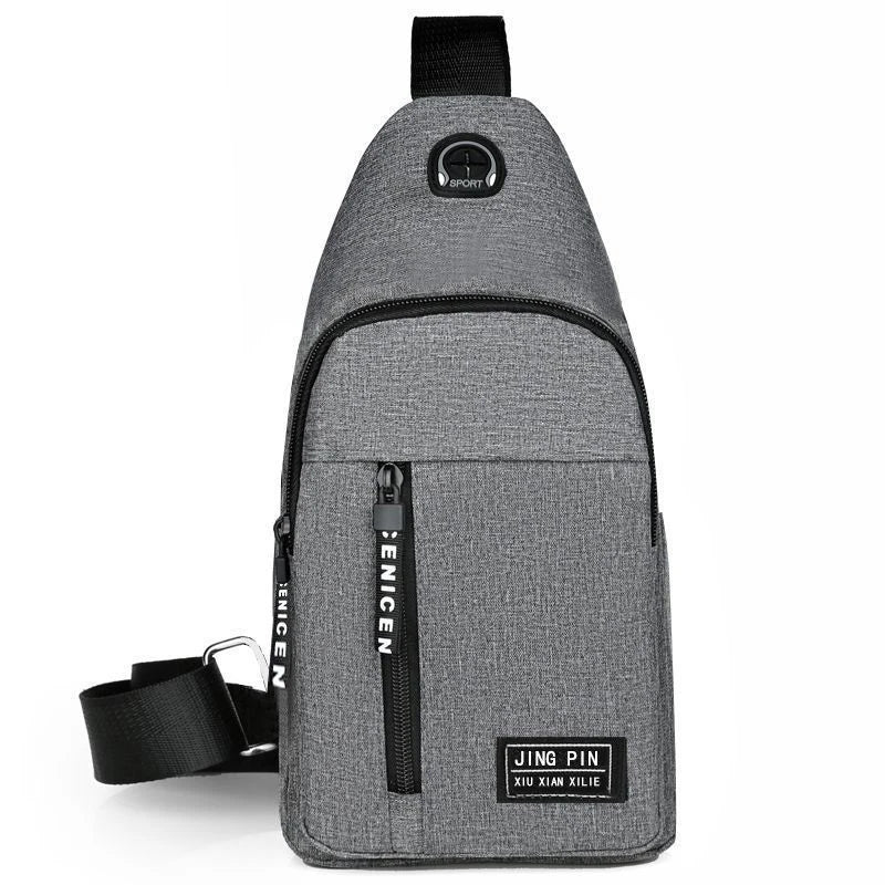 Men Crossbody Sling Bag Multifunction Travel Shoulder Bag