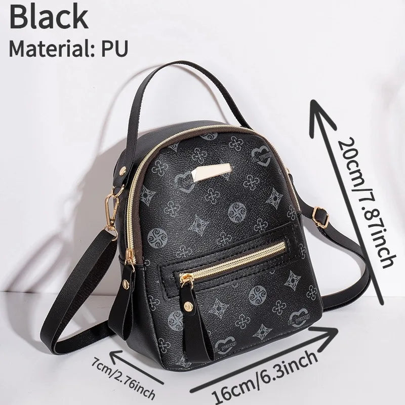 Flower Backpack For Women Fashion School Bag For Ladies And Students