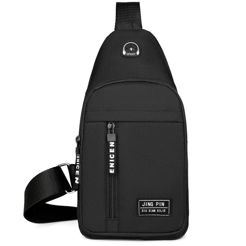 Men Crossbody Sling Bag Multifunction Travel Shoulder Bag