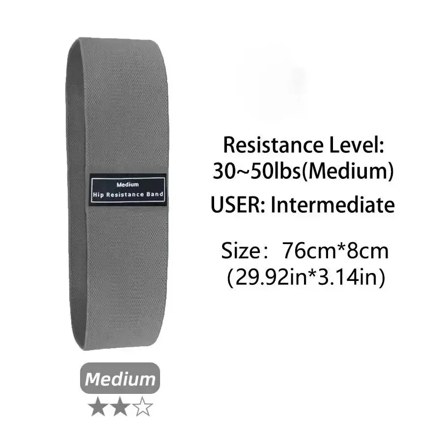 Fabric Resistance Booty Bands For Glutes And Thighs