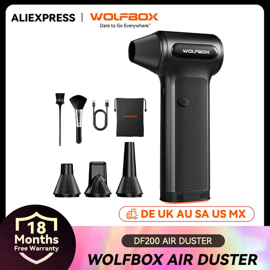 WOLFBOX DF200 Electric Air Duster And Portable Fan 3 Speed