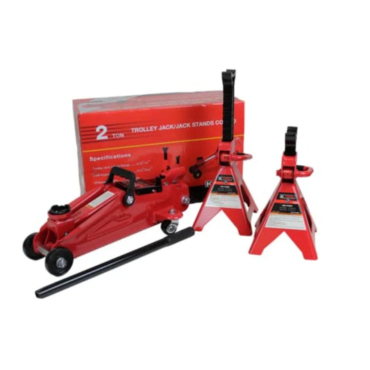 SHXI 2 Ton Automotive Floor Jack With Jack Stands Professional