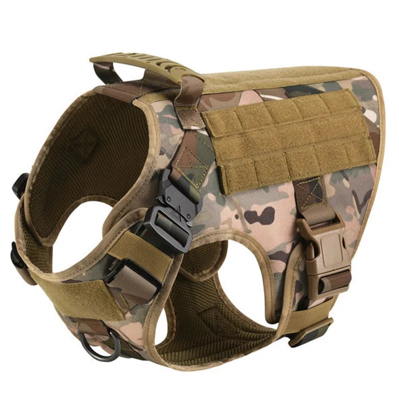 PETRAVEL CN Dog Harness And Leash Set For German Shepherd Malinois Training