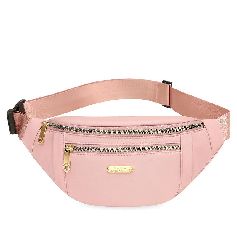Korean Casual Oxford Cloth Messenger Bag Anti Splashing For Outdoor Travel