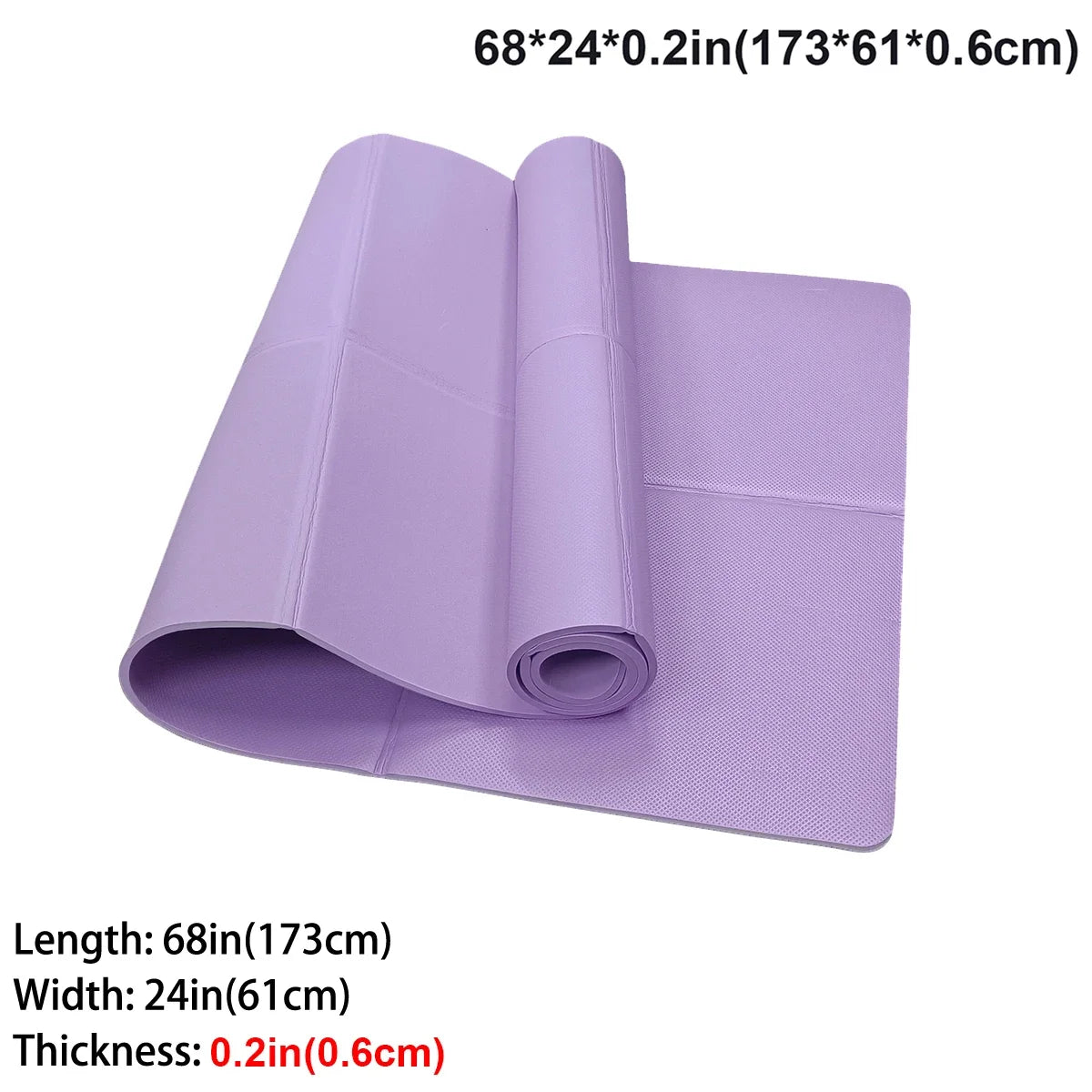 Eco Friendly Foldable Yoga Mat EVA Travel Exercise Mat