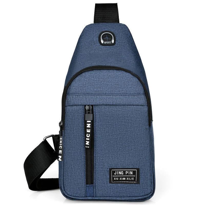 Men Crossbody Sling Bag Multifunction Travel Shoulder Bag