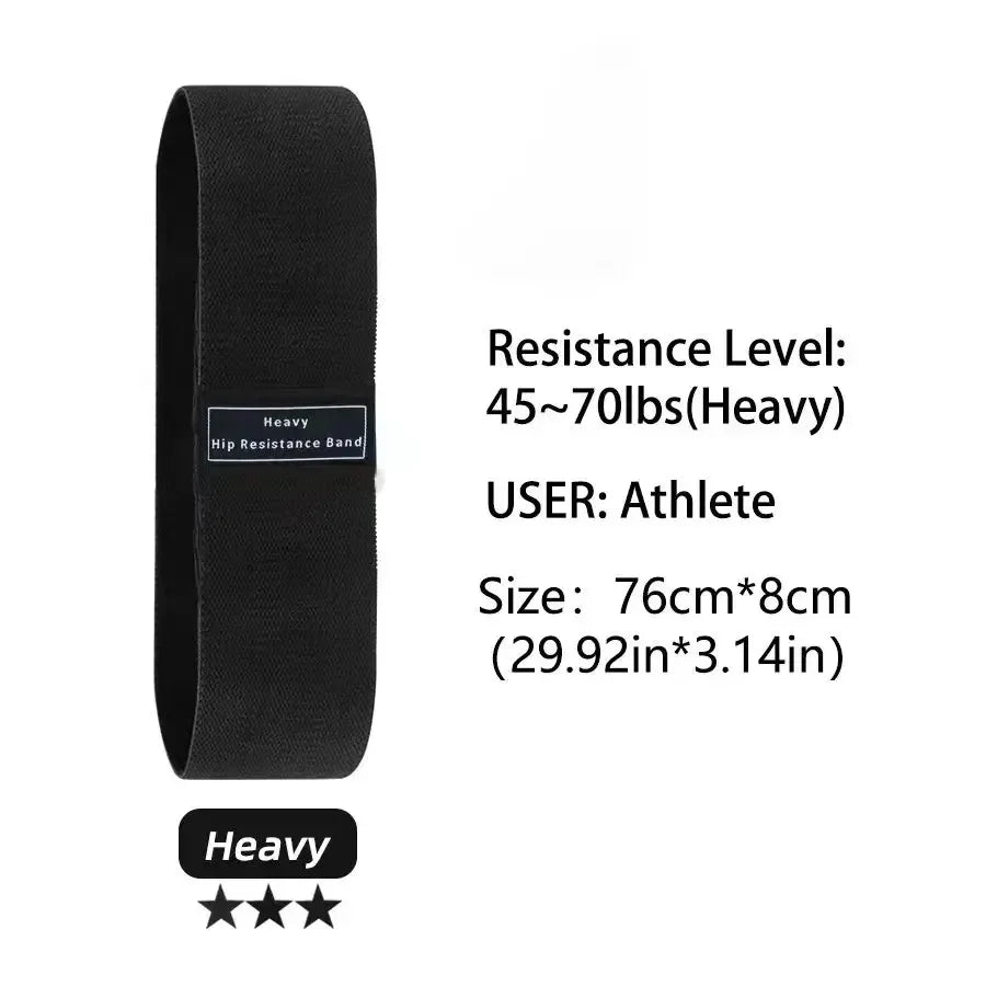 Fabric Resistance Booty Bands For Glutes And Thighs