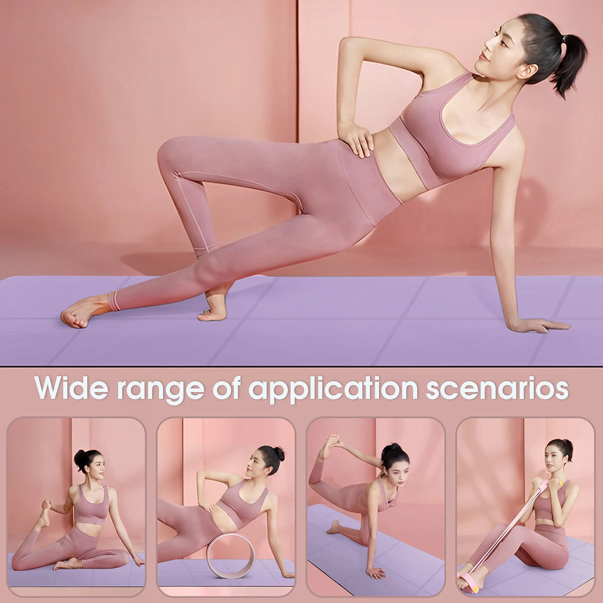 Eco Friendly Foldable Yoga Mat EVA Travel Exercise Mat