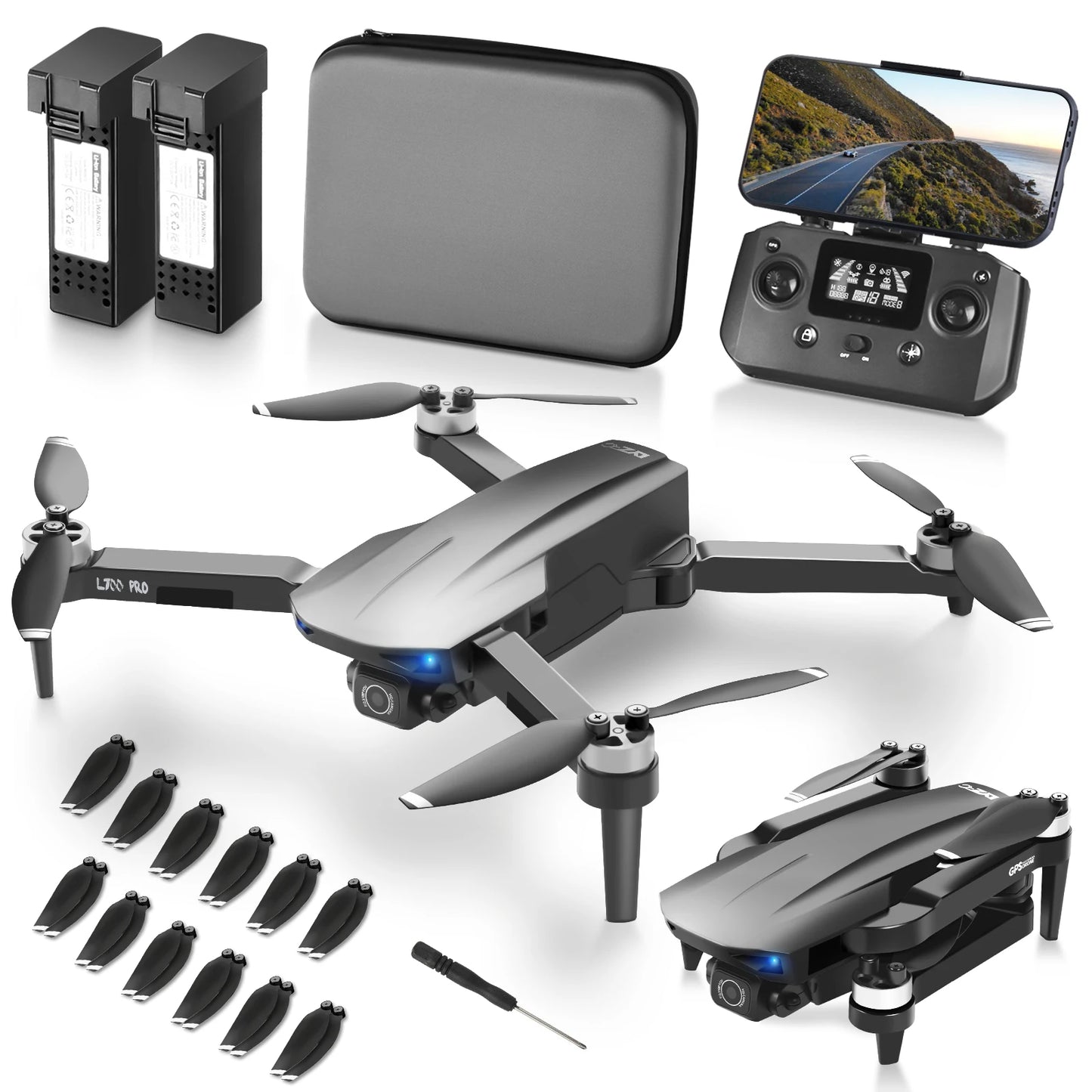 G-Anica 4K Camera Drone With GPS Auto Return For Beginners