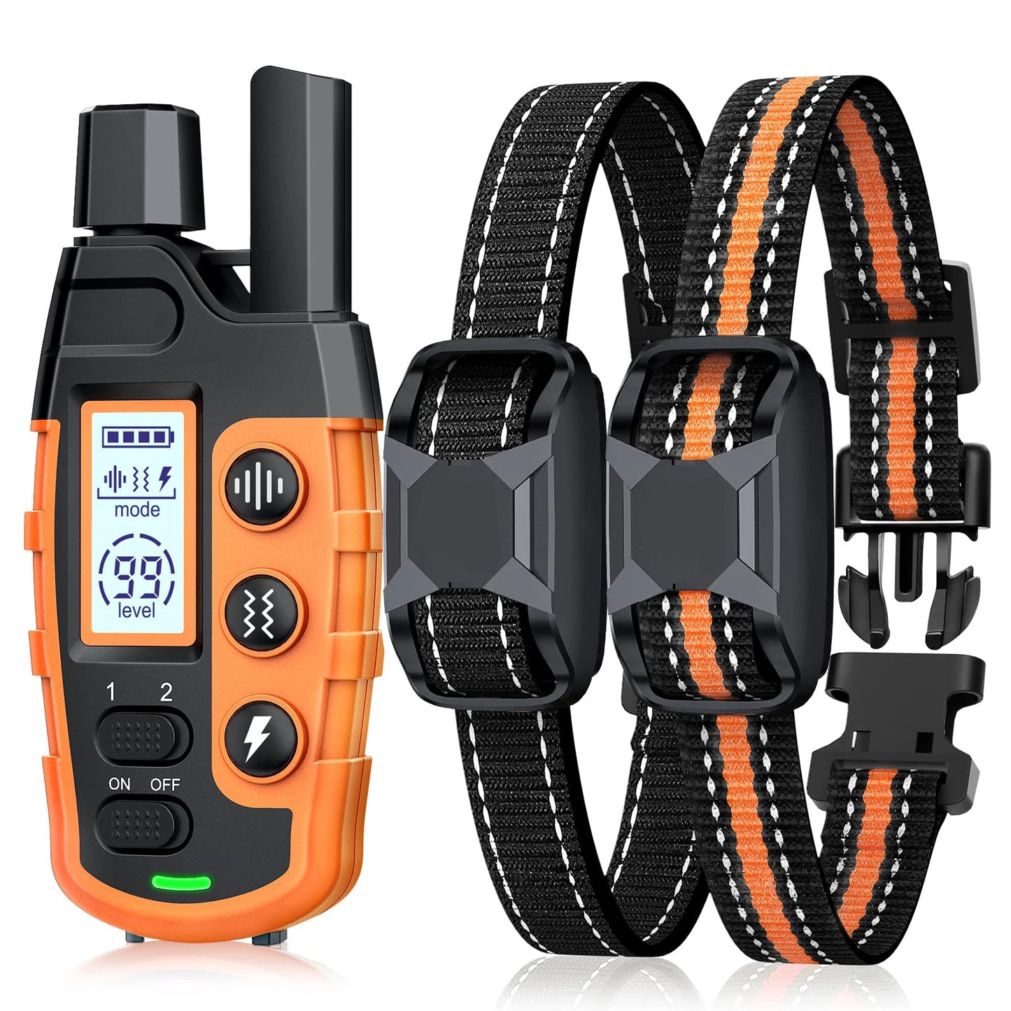 WXRPET Waterproof Dog Training Collar Remote Control Beep Vibration