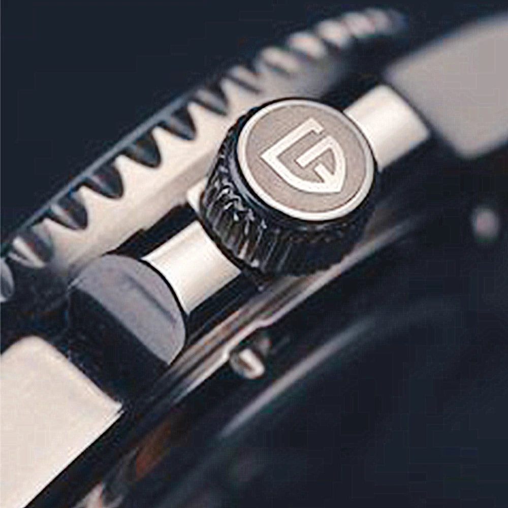 PAGANI DESIGN PD-1662 Luxury GMT Automatic Watch Stainless Steel