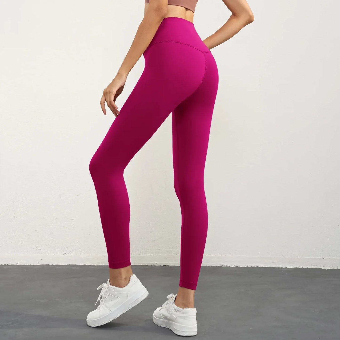 Back Pocket High Waist Yoga Leggings For Women Everyday Training