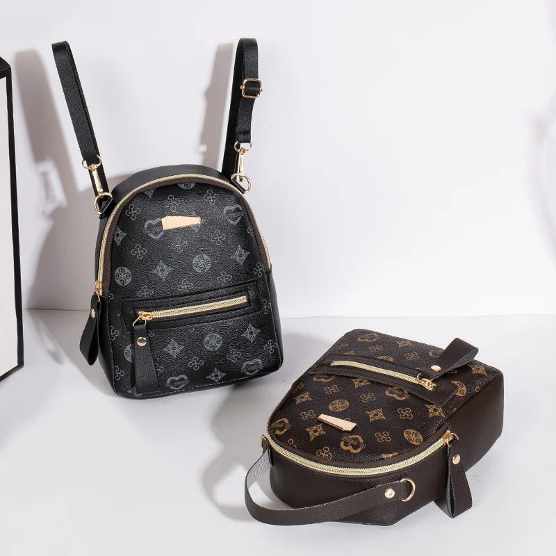 Flower Backpack For Women Fashion School Bag For Ladies And Students