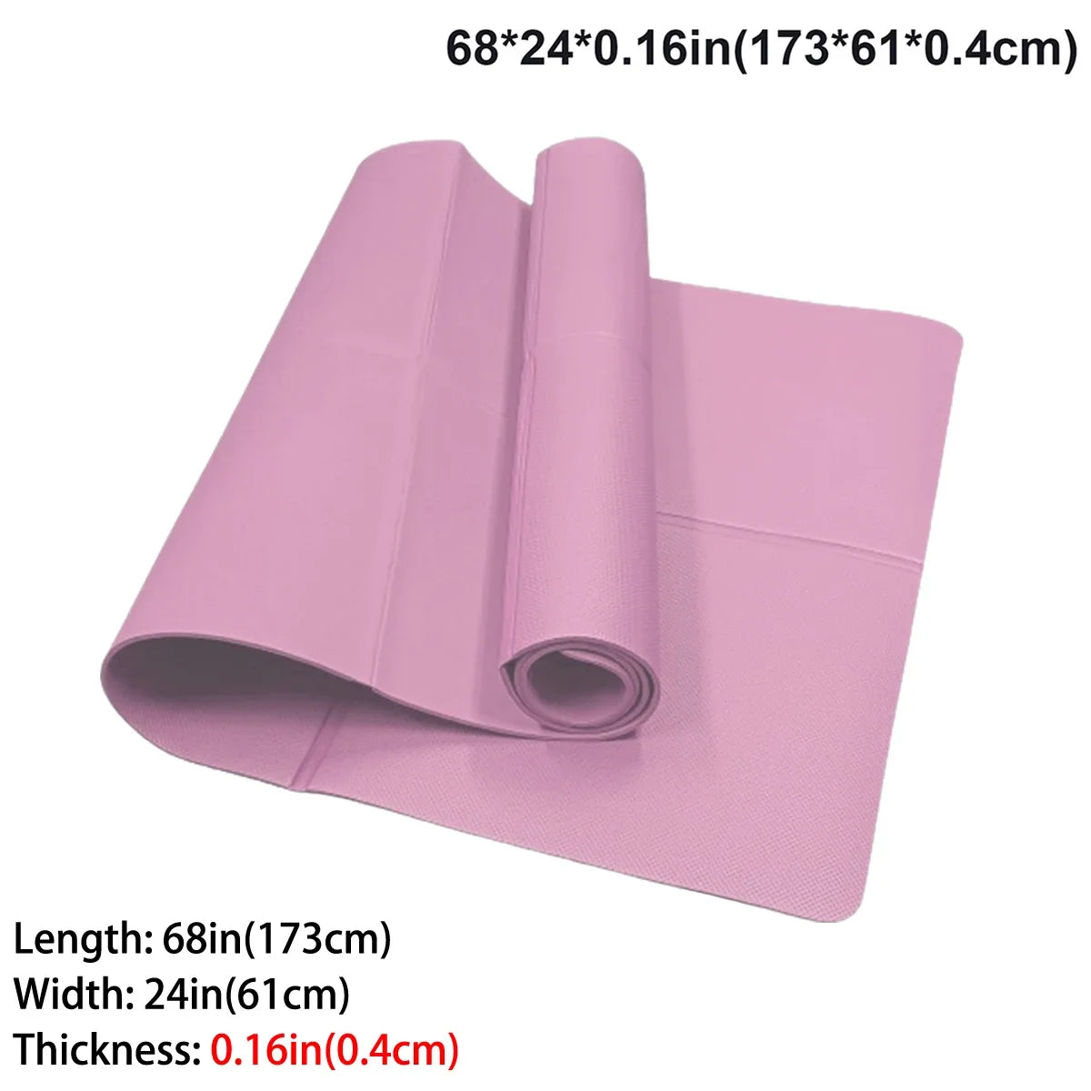 Eco Friendly Foldable Yoga Mat EVA Travel Exercise Mat
