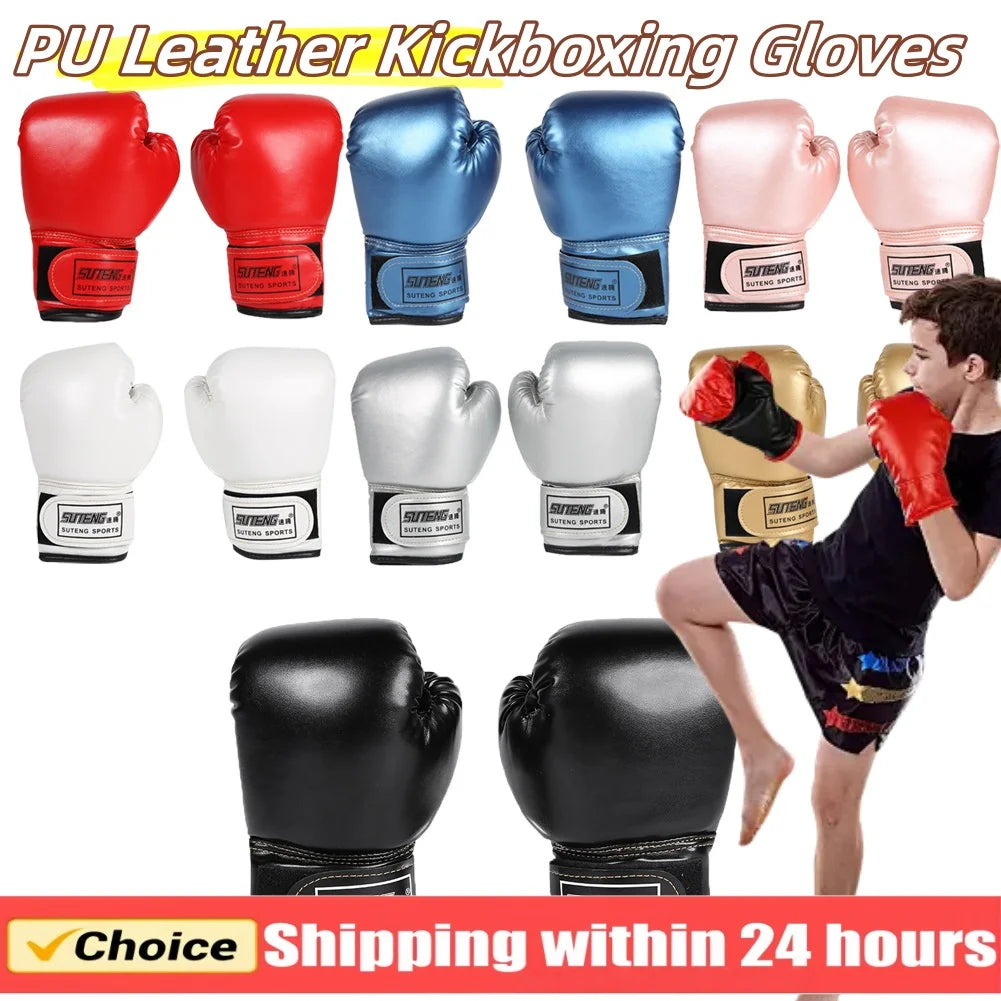 APWIKOGER Kids Boxing Gloves Set for Training Sparring