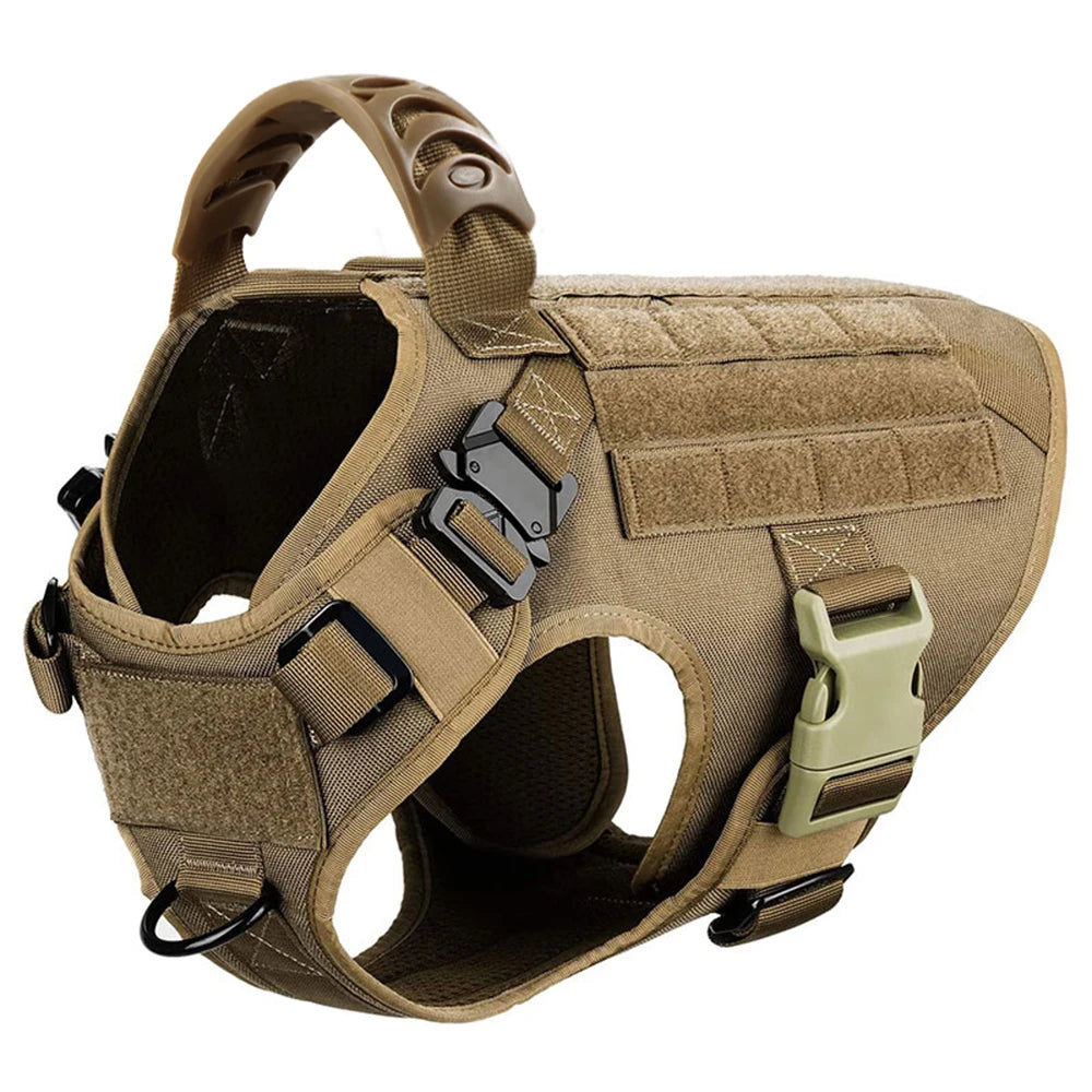 PETRAVEL CN Dog Harness And Leash Set For German Shepherd Malinois Training