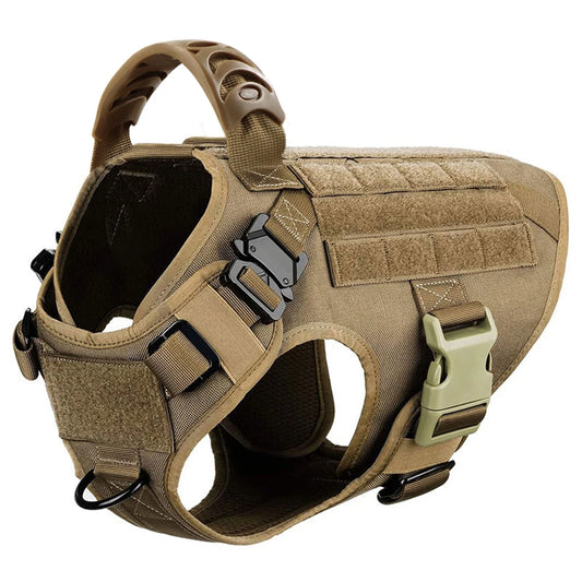 PETRAVEL CN Dog Harness And Leash Set For German Shepherd Malinois Training
