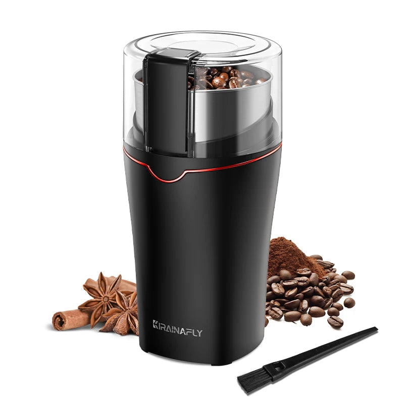 KIRAINAFLY 300W Coffee Grinder For Spices Herbs Grains