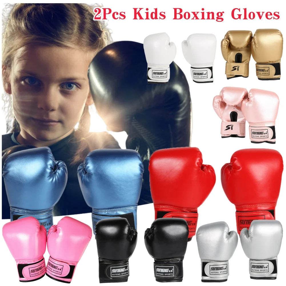 APWIKOGER Kids Boxing Gloves Set for Training Sparring