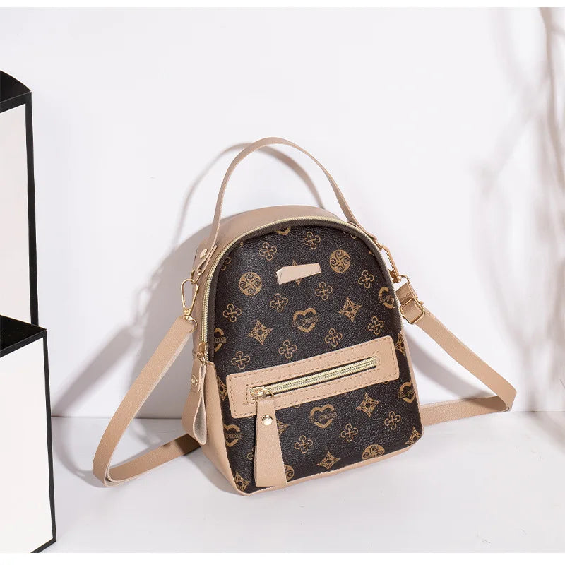 Flower Backpack For Women Fashion School Bag For Ladies And Students