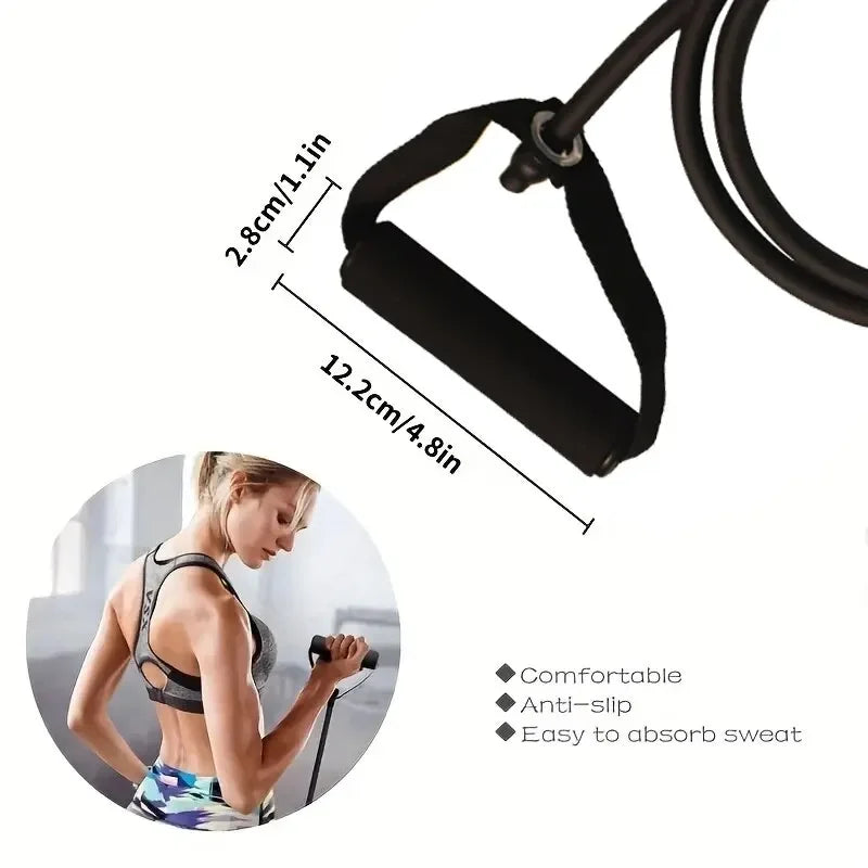 Resistance Bands With Handles for Home Workouts and Strength Training