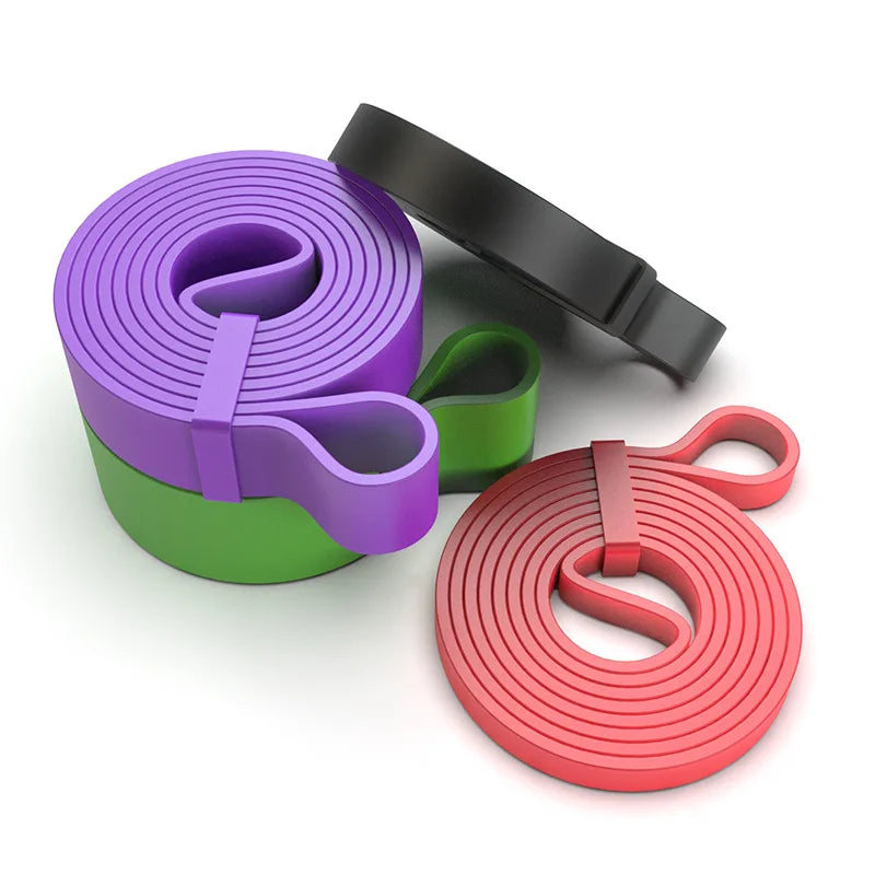 Pull Up Assistance Bands With Four Level Resistance Training