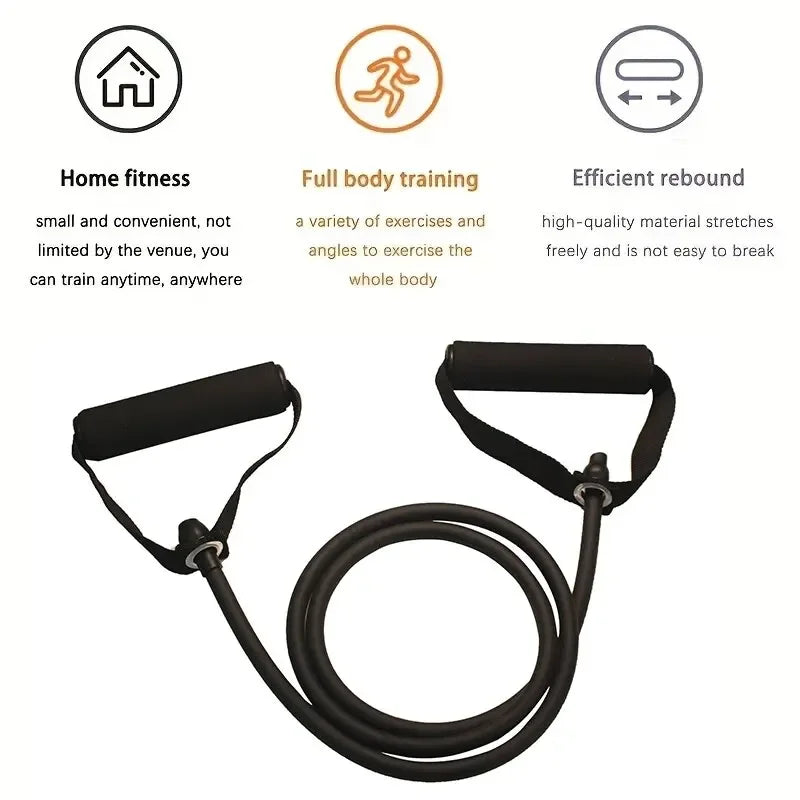 Resistance Bands With Handles for Home Workouts and Strength Training