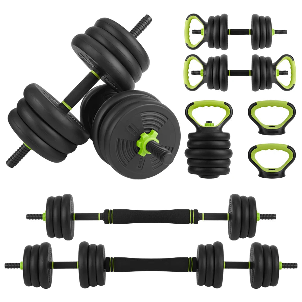 TWISTER.CK Adjustable Dumbbells 4-In-1 Free Weight Set For Home Gym