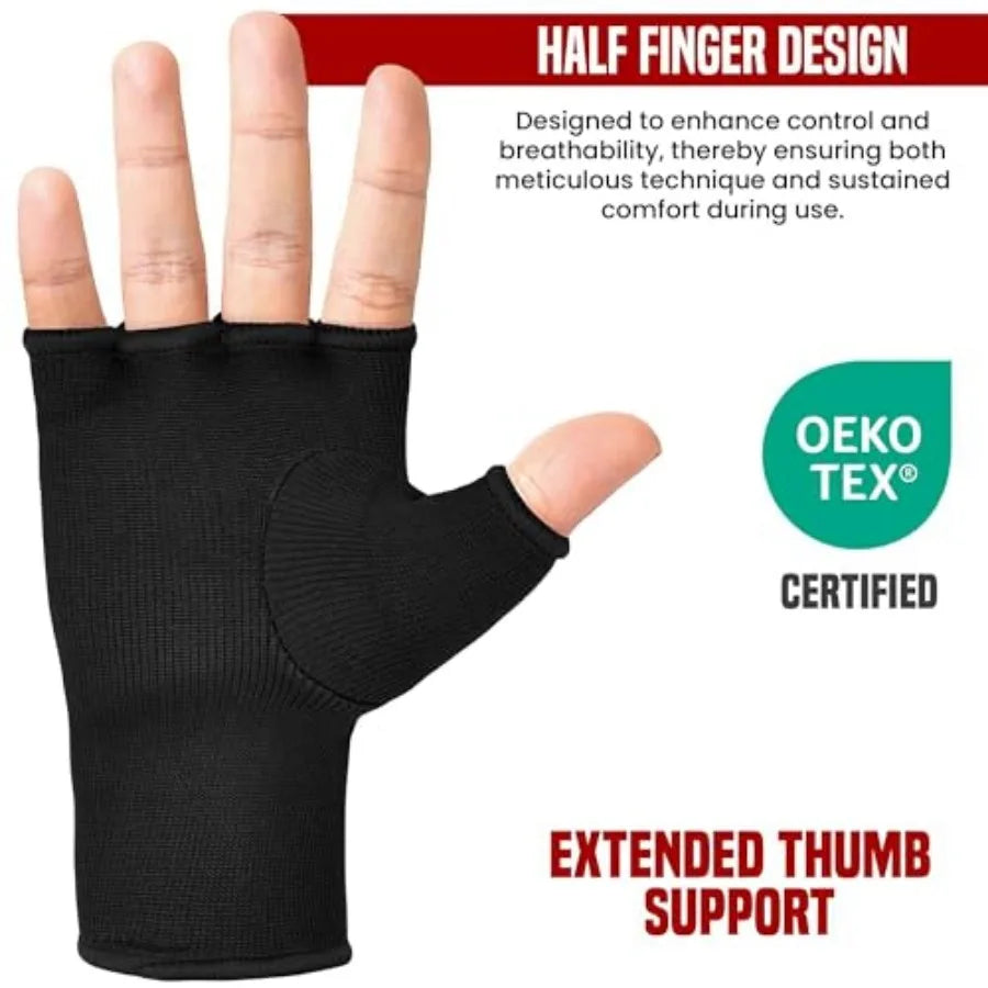 Boxing Hand Wraps For Muay Thai And Kickboxing Half Finger