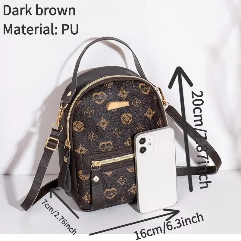 Flower Backpack For Women Fashion School Bag For Ladies And Students